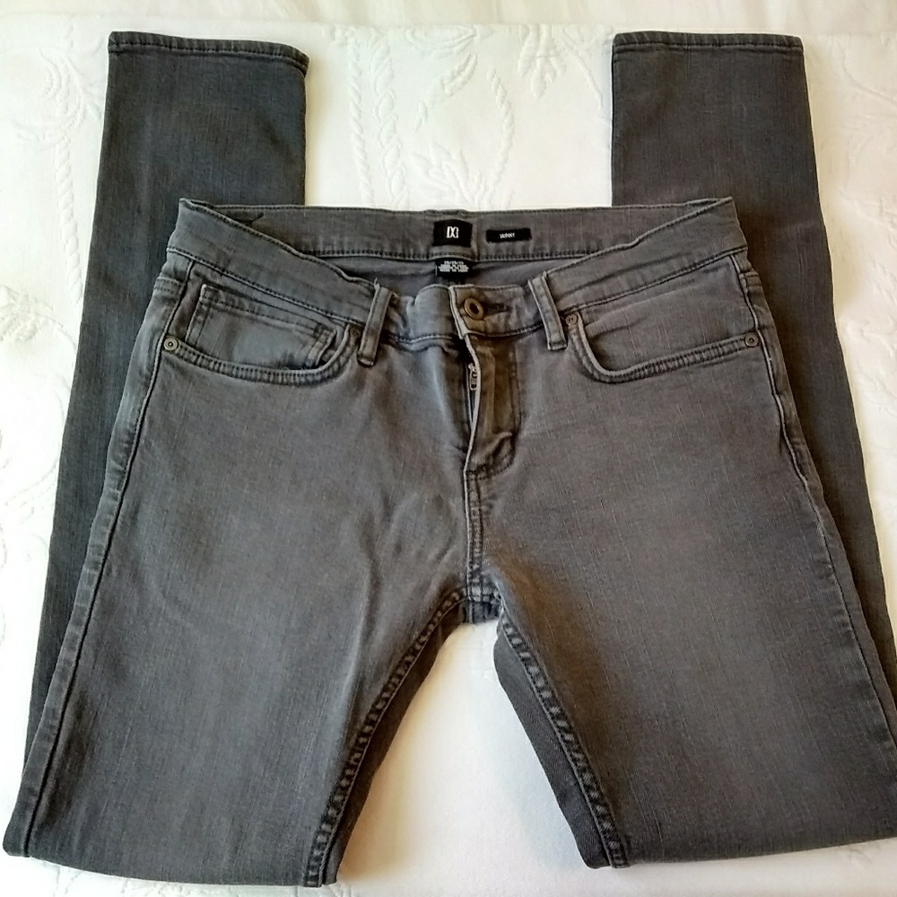 DC Skinny Jeans Gray Grey 29 Small